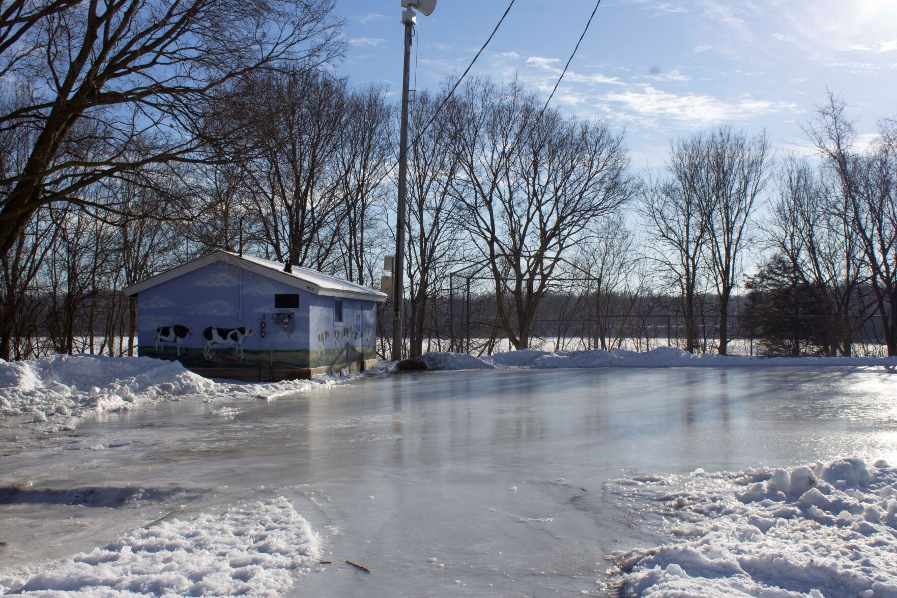 Lake Isabel Park ice rink